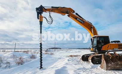 Гидробур Delta RD50 на экскаватор ФОТО